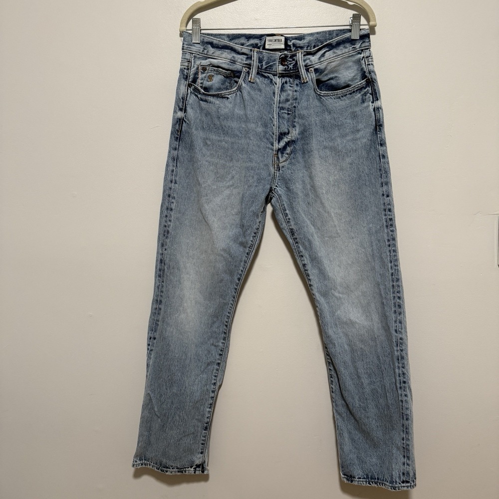Todd Snyder Classic Fit 12.5 OZ Cotton Selvedge Denim Jeans Size 31x30